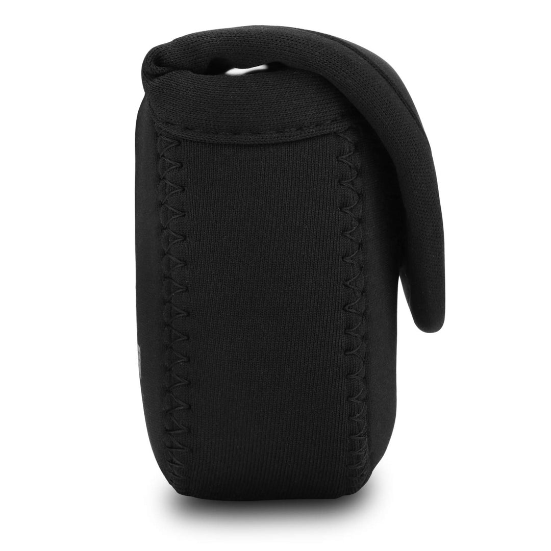 &#39;Ultra Light&#39; Neoprene Camera Case Bag with Carabiner for Canon PowerShot G7X, Canon PowerShot G7 X Mark II Cameras (Black)