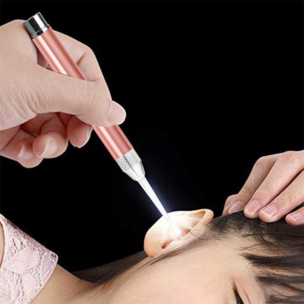 POZILAN 2 Pack Ear Wax Removal Tool with Light - Ear Pi