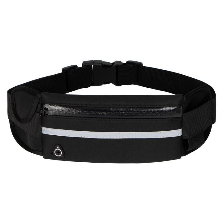 Running Belt [Waist] [Pack]s,[Workout] Fanny [Pack],Ultra Light Bounce Free [Waist] Pouch Fitness Belt Sport for Women Men,Adjustable Waistband Bag for All Kinds of Phone (Black)