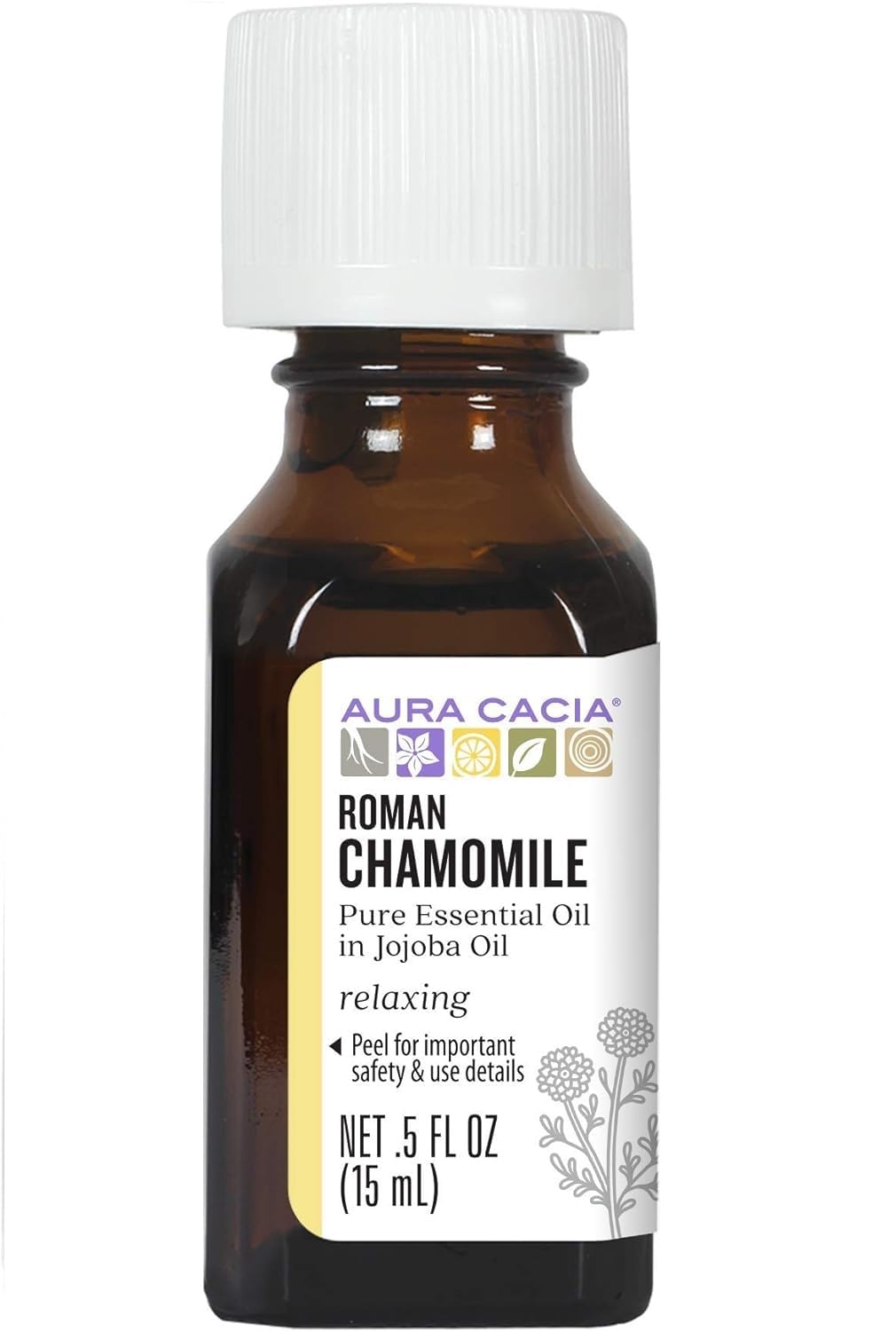 Essential Oil, Roman Chamomile, 0.5 Fluid Ounce