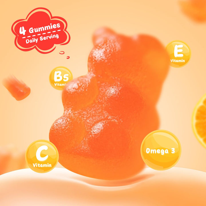 POLLOCK Bear Kids Omega-3 &amp; Multivitamin Gummie