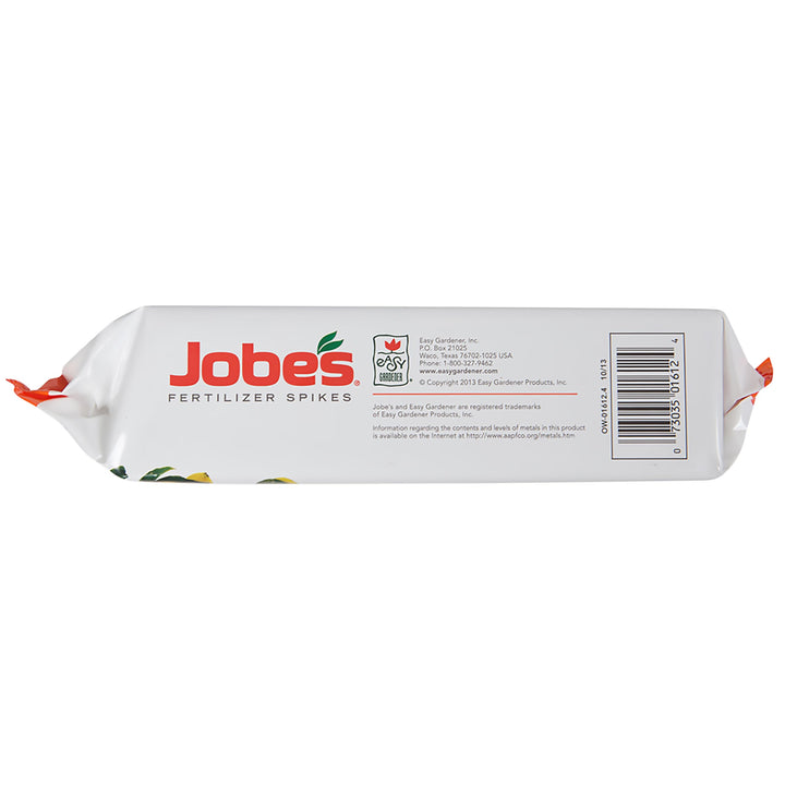 Jobe’s Garden Fertilizer Spikes, Easy Plant Care Slow Release Fertilizer for Fruit and Citrus Plants and Trees, 15 Count
