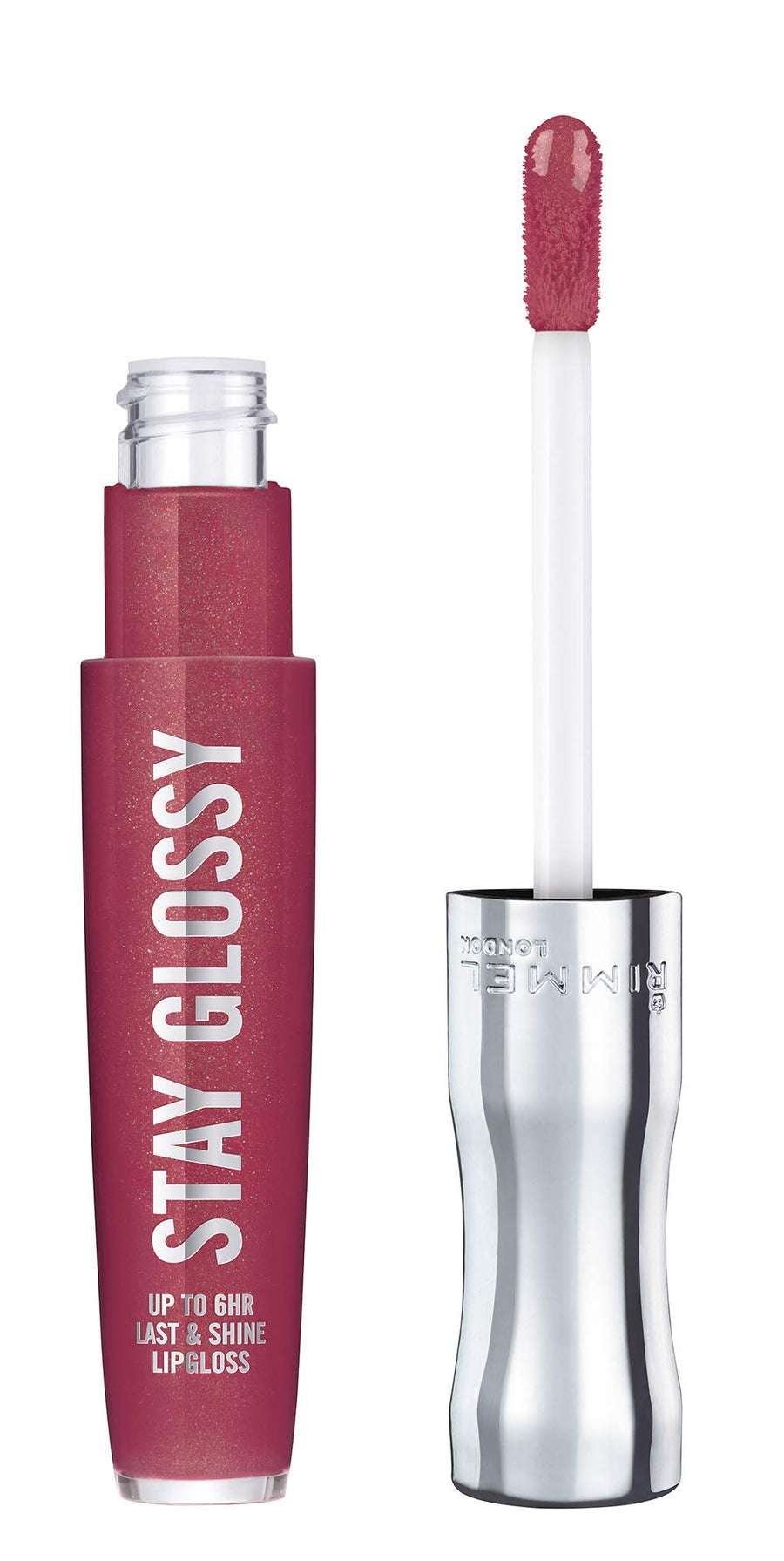 Rimmel Stay Glossy Rim Oh My Gloss! Lip Gloss, Captivate Me!, 0.18 Fluid Ounce