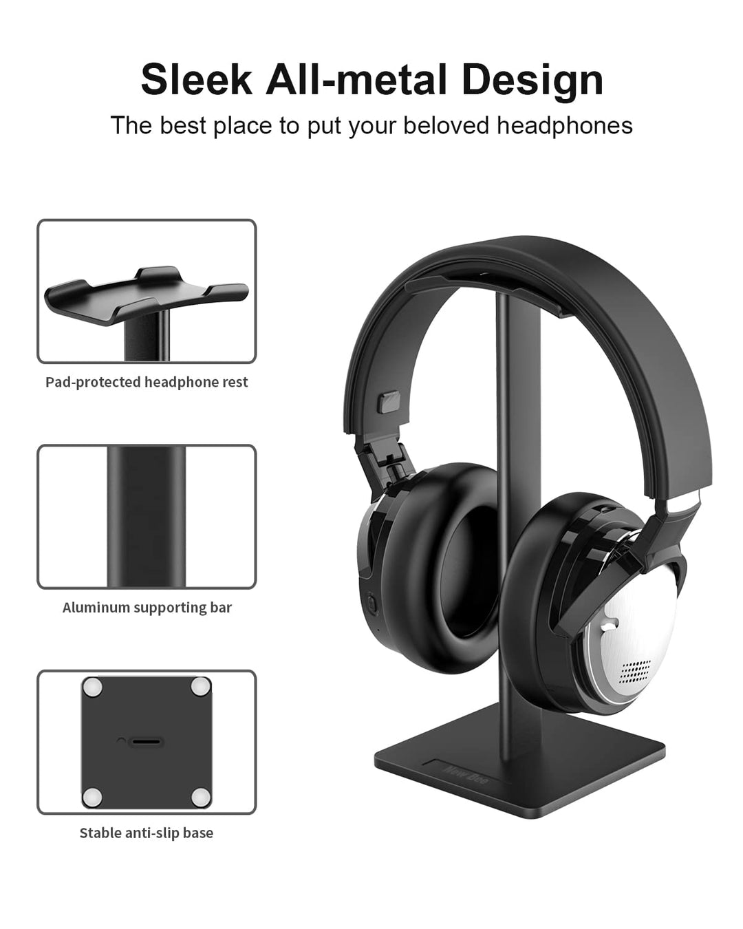 New bee Headphone Stand Headset Holder Earphone Stand w