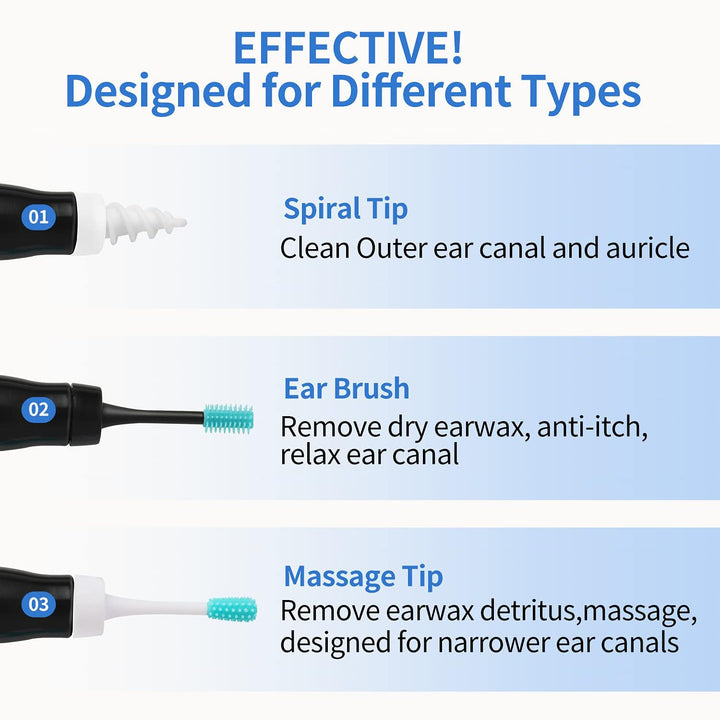 Q-Grips-Earwax-Remover Ear Wax Removal Tool Silicone Ea