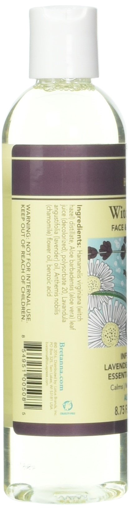 Witch Hazel Face & Body Toner Infused with Lavender Chamomile 8 Ounces