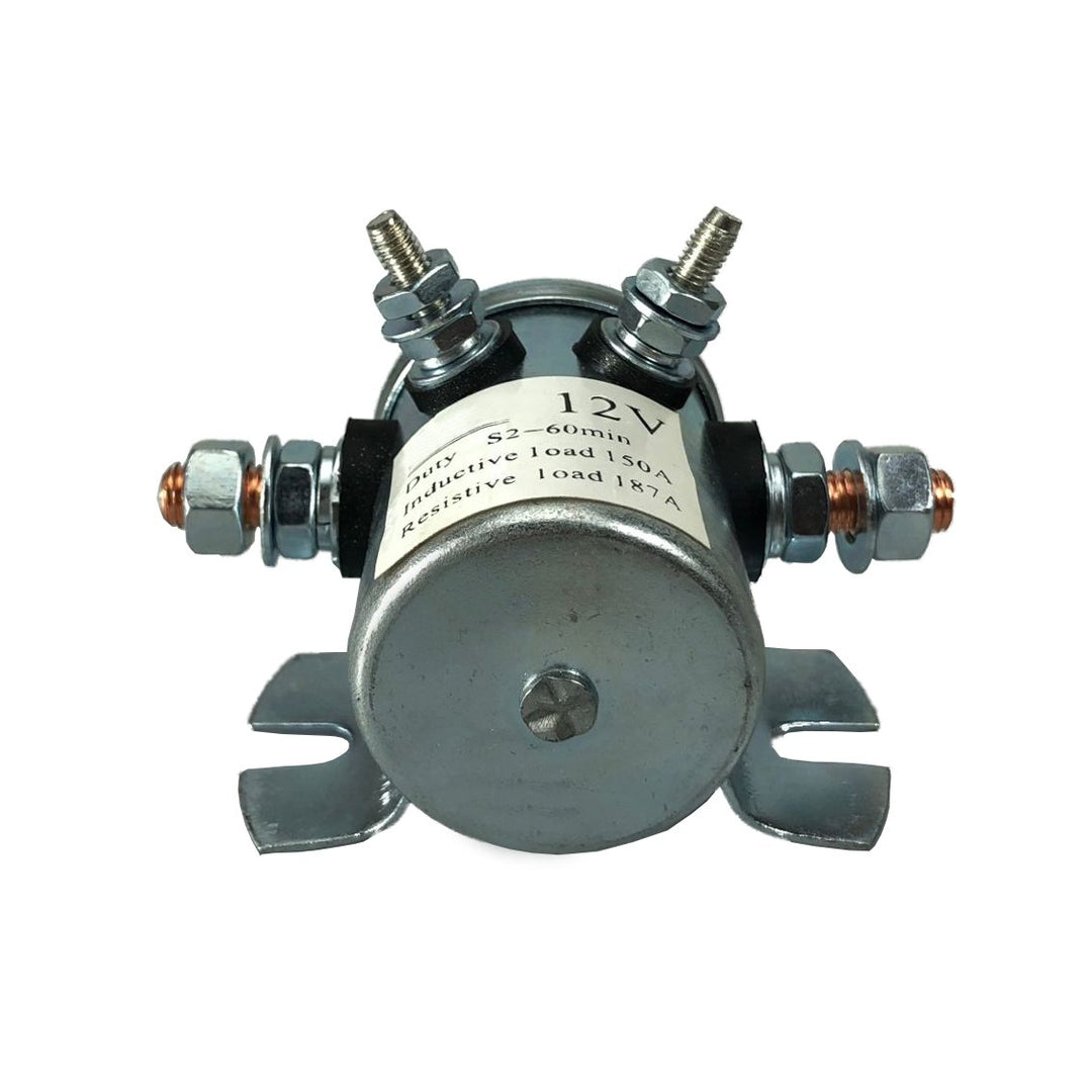 150A Continuous Duty Solenoid Relay 4 Terminal For Winch Marine Golf Cart Heavy Duty 12VDC