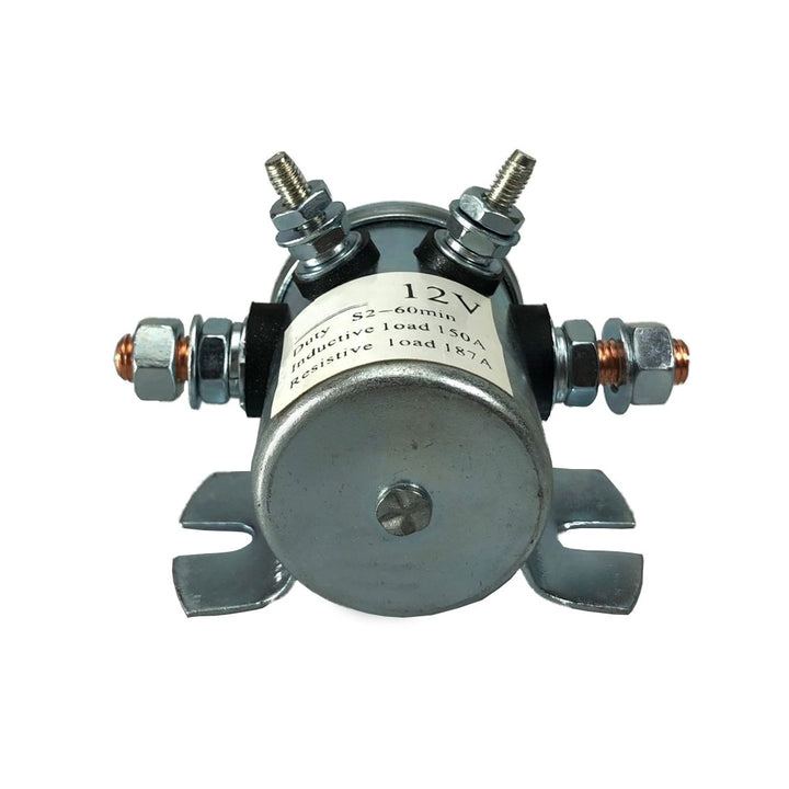 150A Continuous Duty Solenoid Relay 4 Terminal For Winch Marine Golf Cart Heavy Duty 12VDC