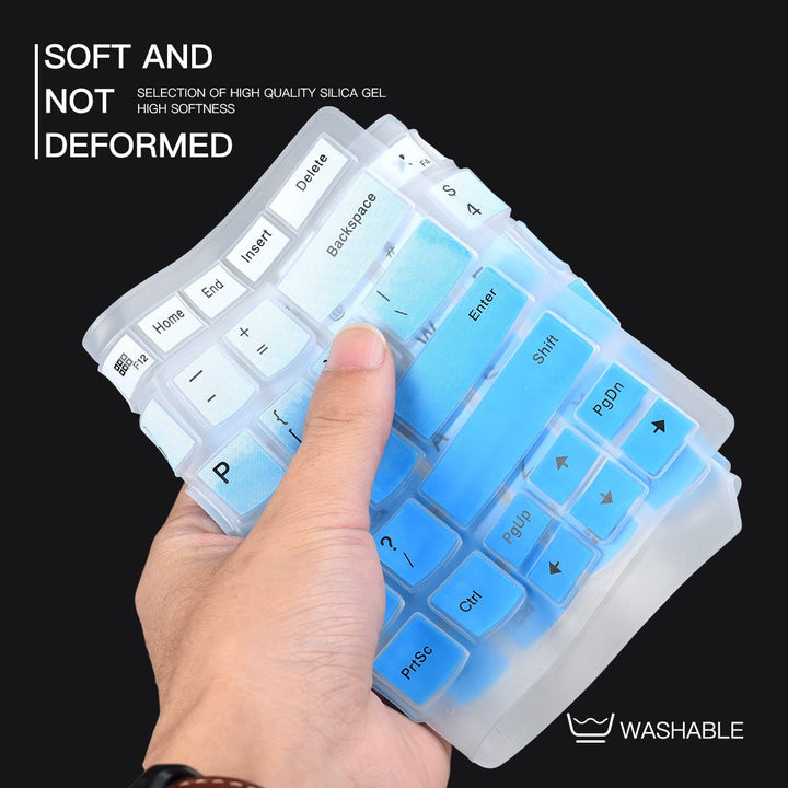 Keyboard Cover for 14 Thinkpad E14 Gen 4 3 2 1, T14 &amp; T14s Gen 2 1, L14 Gen 2 1, Thinkpad T490(s) T495(s) T480(s) T470(s), ThinkPad P14s, X1 Carbon 8th/7th/6th, Extreme Gen 3 2 1 Laptop - Black