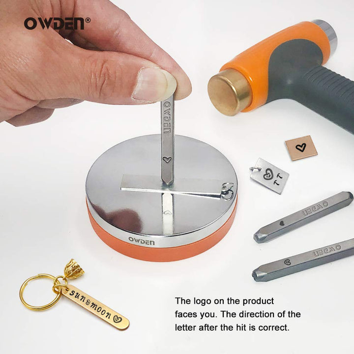 Jewelry Metal Stamps Set,6pcs Heart (Love) Metal Design Stamps,6 Styles Steel Stamp Heart Punch,Metal Love stmaps for Jewelry Working,Metal Blank Bangle Stamps