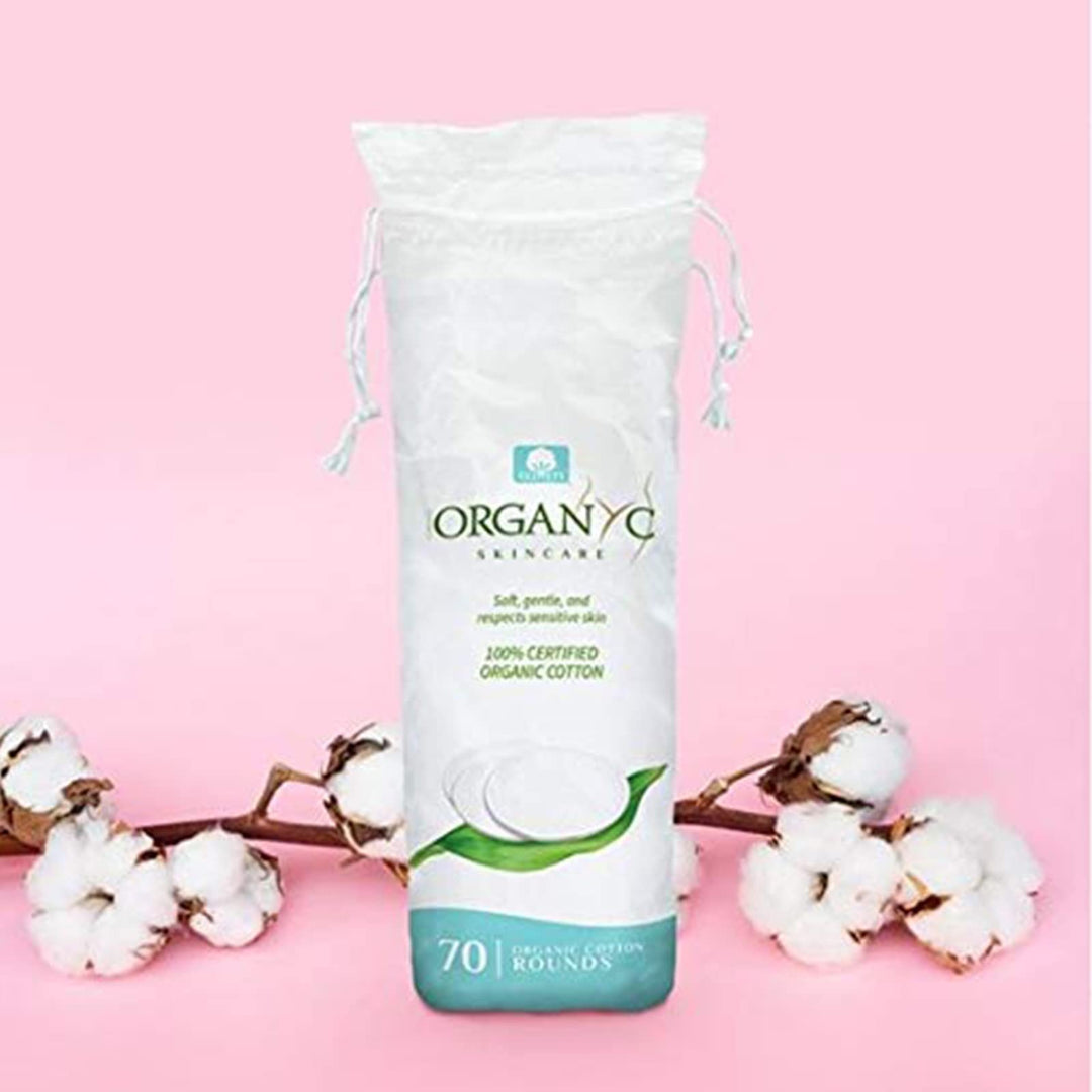 Organyc 100% Organic Cotton Rounds - Biodegradable Cott
