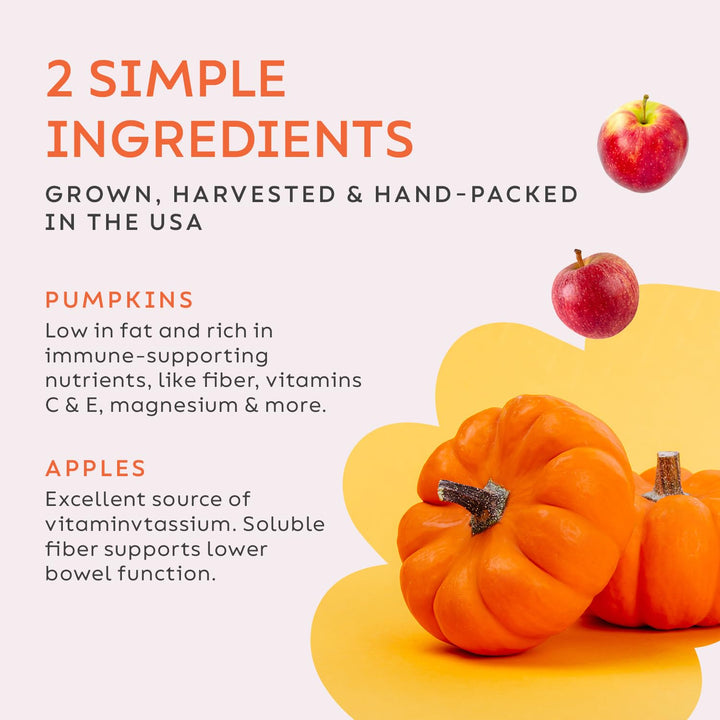 Diggin&#39; Your Dog – Firm Up Pumpkin for Dogs &amp; Cats – Fiber Supplement with Pumpkin &amp; Apple Fiber for Cat &amp; Dog Digestive Support – Made in USA, 16 oz