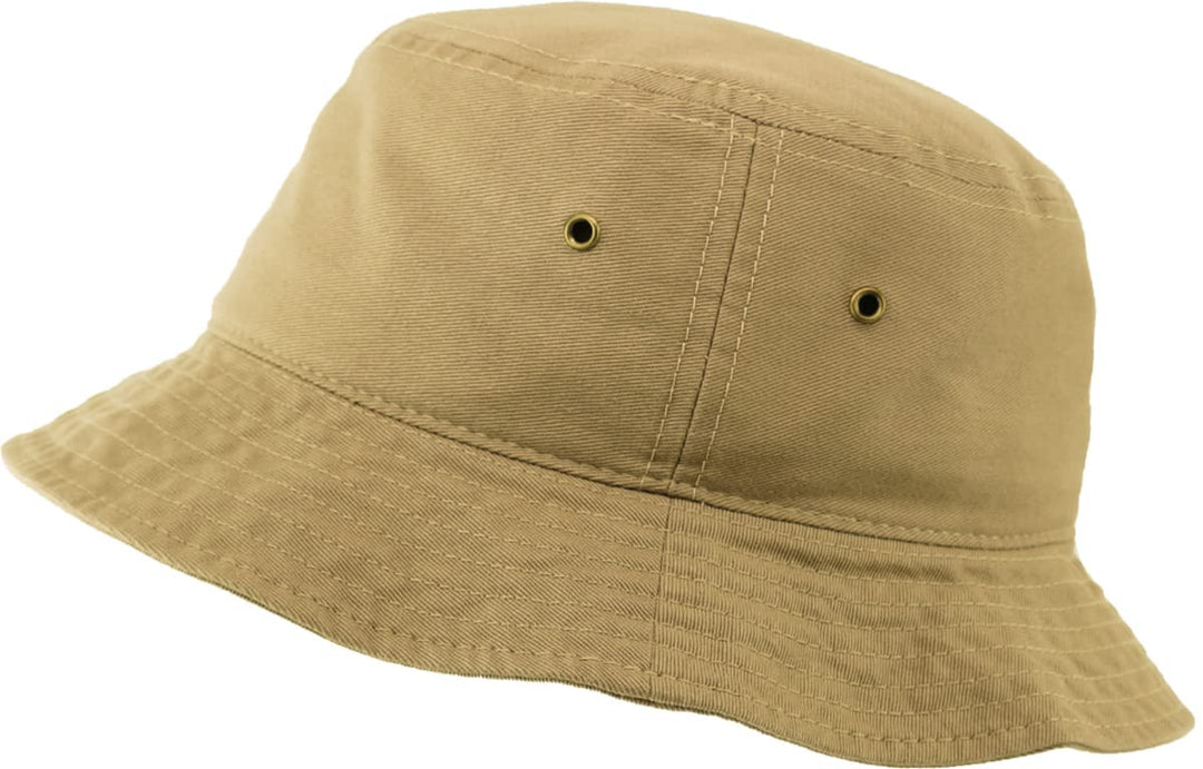 KBM-500 KHK L/XL Unisex Washed Cotton Bucket Hat Summer Outdoor Cap