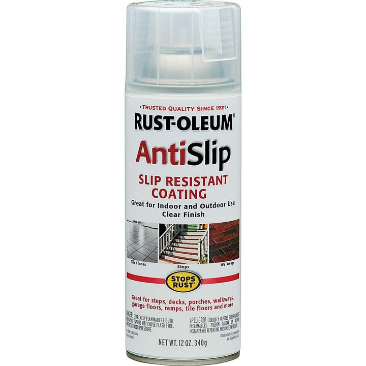 271455 Stops Rust Anti-Slip Spray, 12 oz, Matte finish, Clear