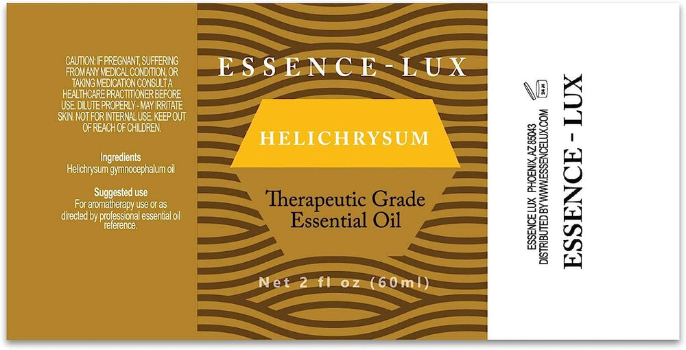 Essence-Lux Helichrysum, 60Ml: Helichrysum Essential Oi