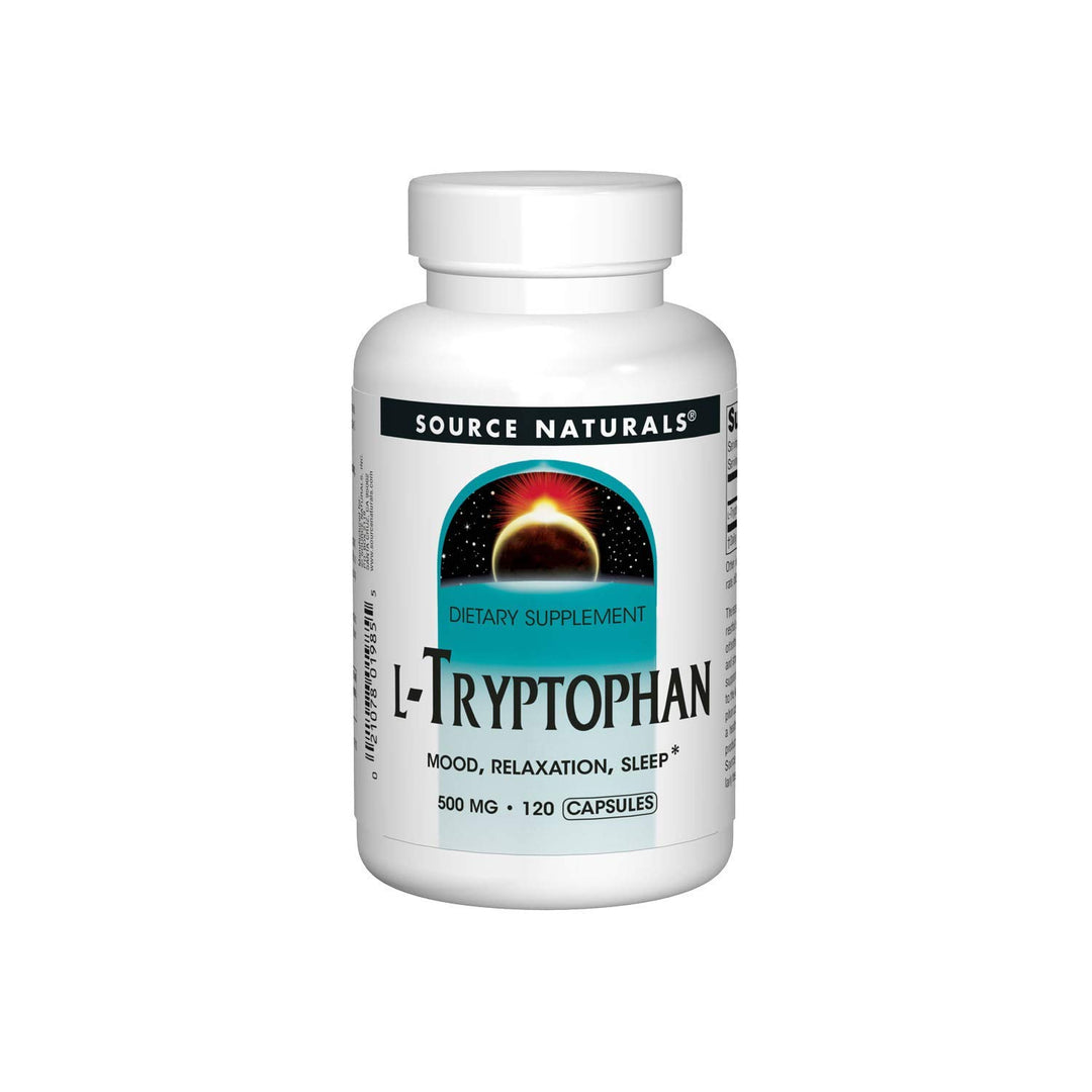 L-Tryptophan, for Mood, Relaxation, and Sleep*, 500mg - 120 Capsules