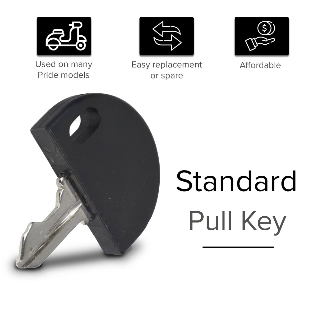 AlveyTech Standard Key for Go-Go and Pride Mobility Sco