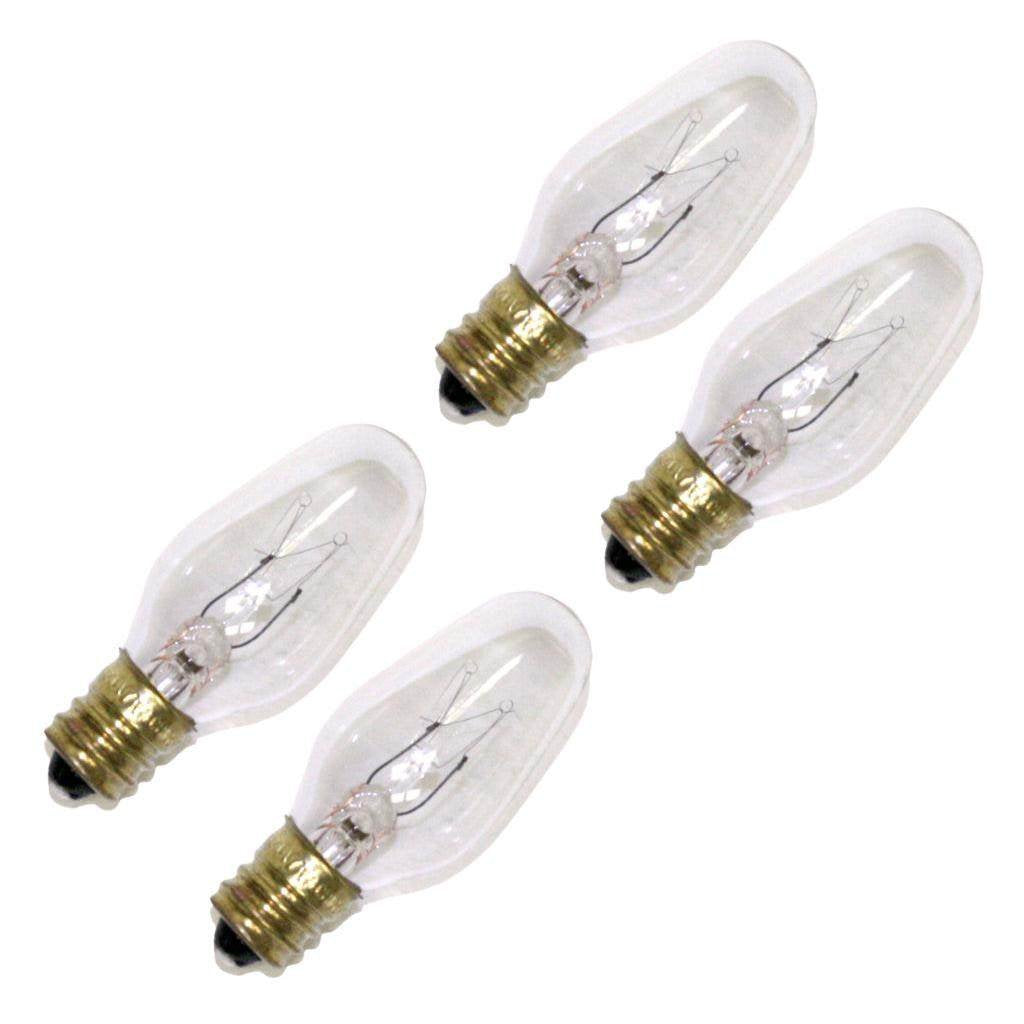 Lighting 37202 Corp 7-watt Clear Night Bulb, 4-Pack