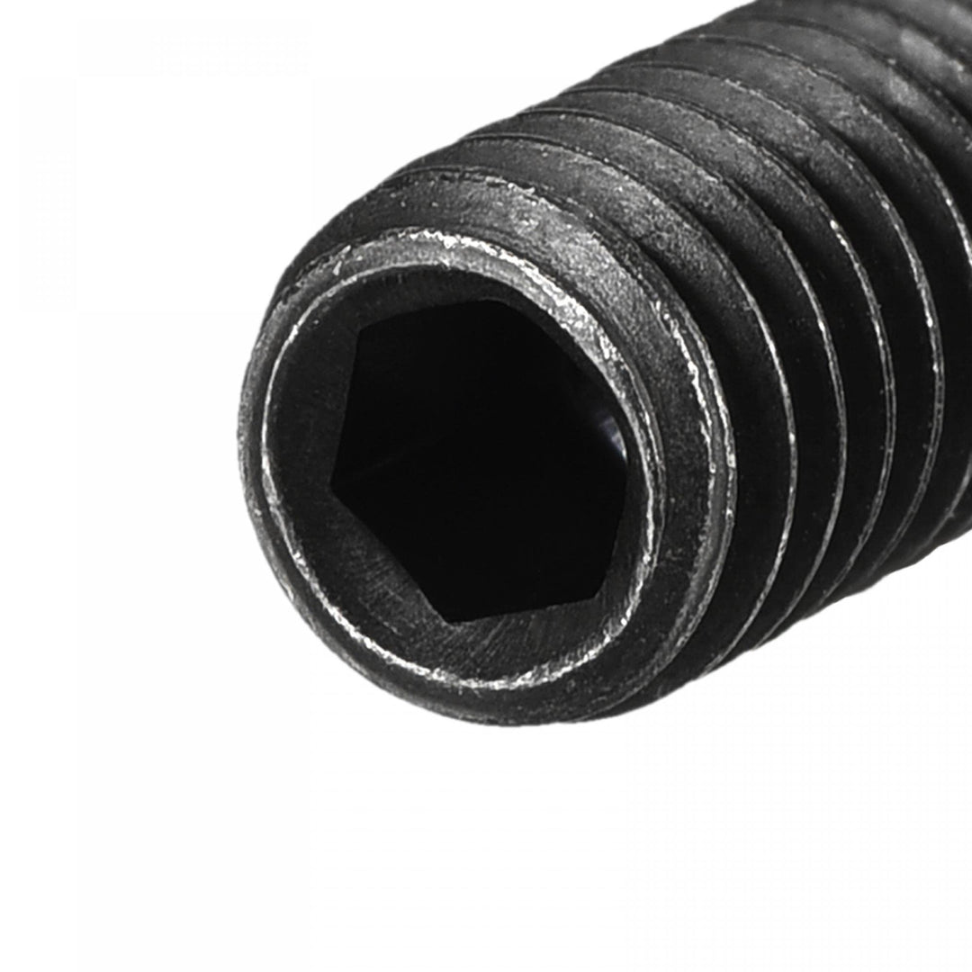 Ball Point Set Screws, 20pcs M6 x 8mm High Carbon Steel Metric Spring Hex Socket Grub Screw