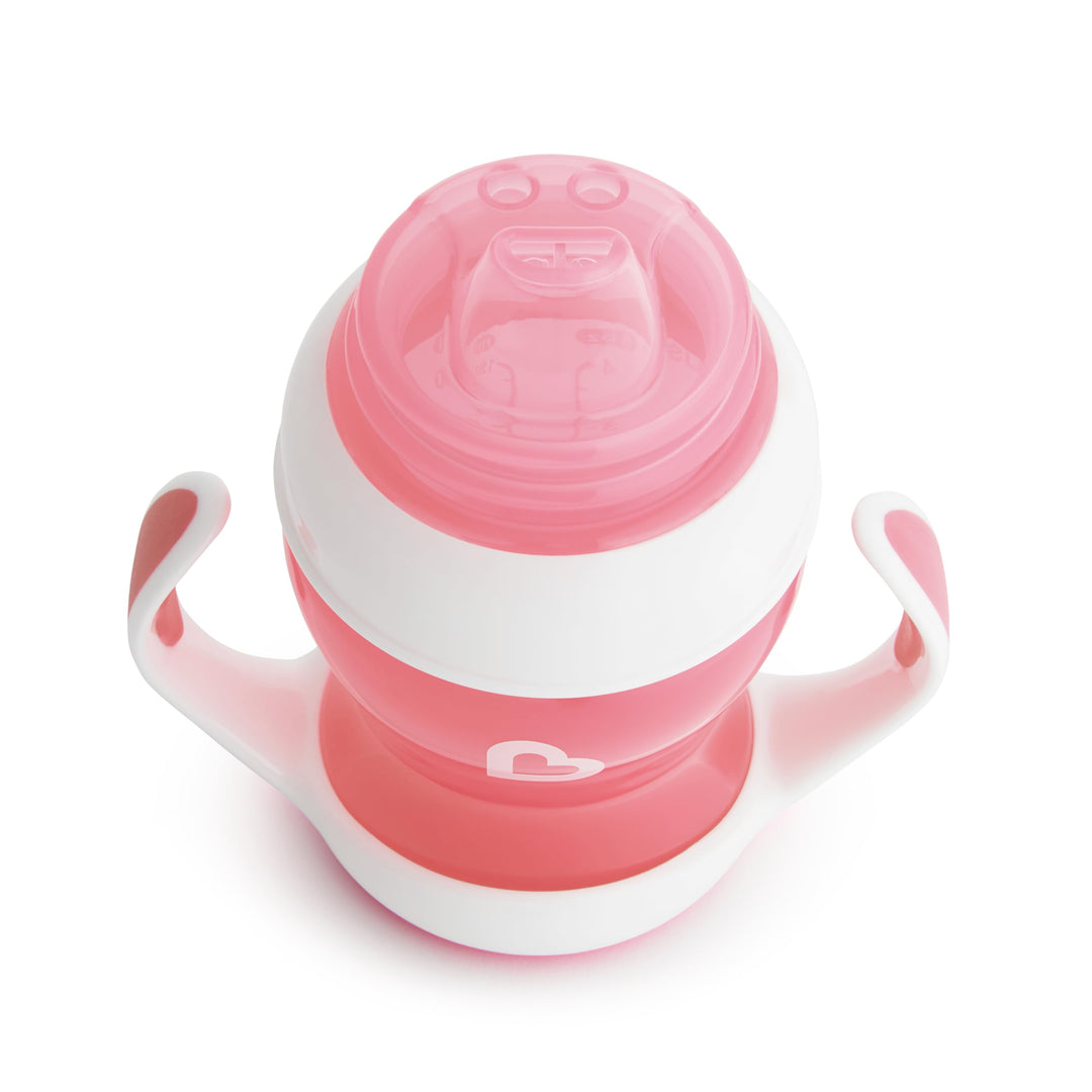 Munchkin® Gentle™ Transition Sippy Trainer Cup, 4 Ounce, Pink