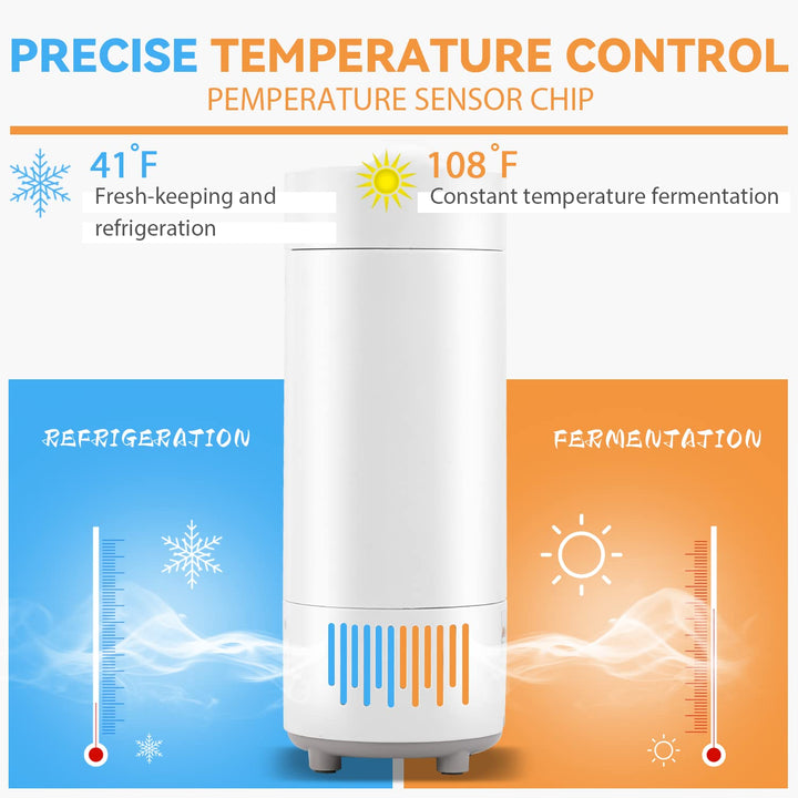 Yogurt Maker Machine 250ml, Multifunctional Greek Yogurt Maker with Constant Temperature Control, Yogurt machine Portable with Glass Jar for Home Organic Yogurt
