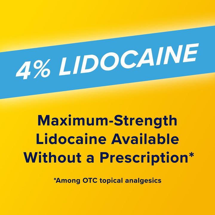 Aspercreme Pain Relief Cream With 4% Lidocaine - 4.3 oz