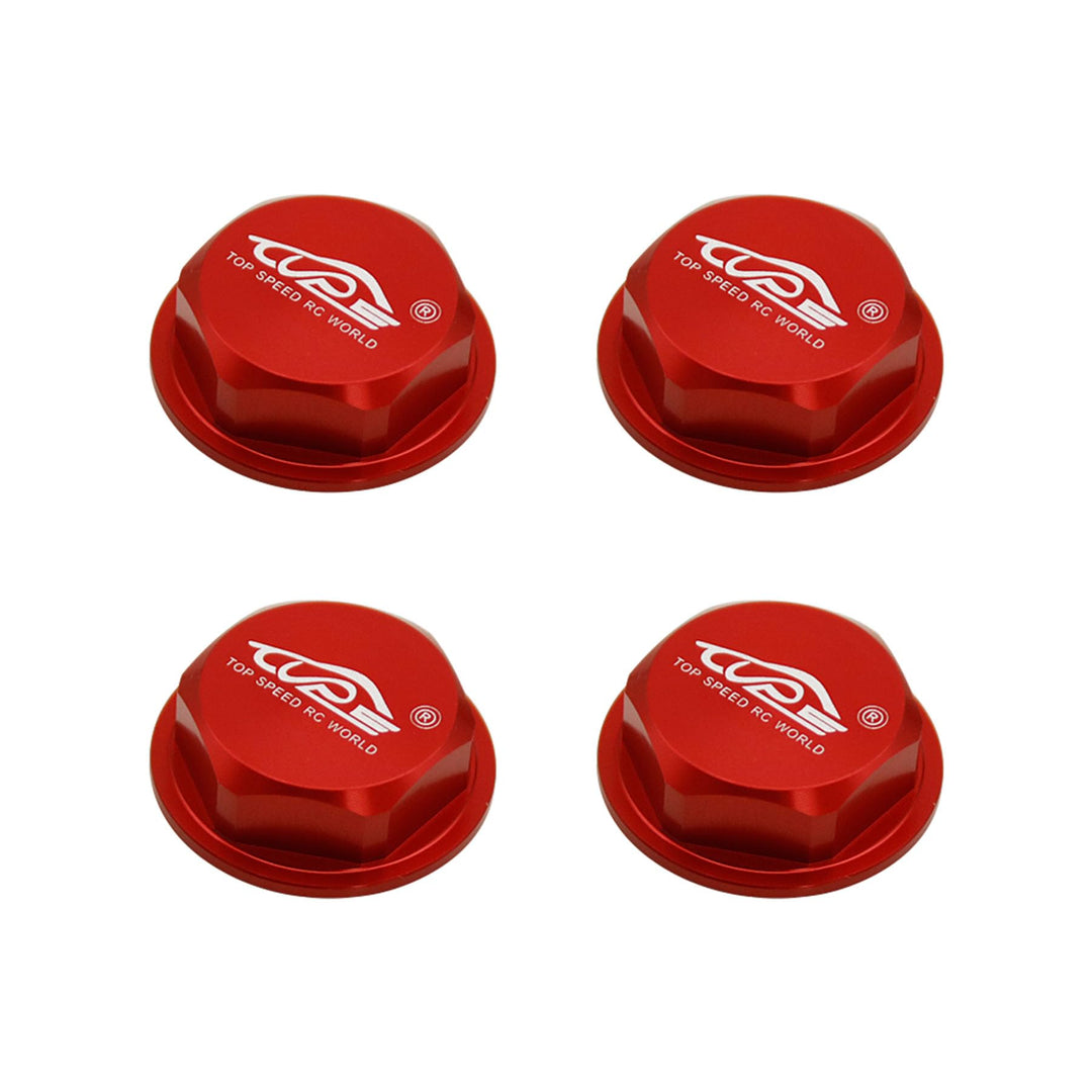 Wheel Nut Red for 1/5 RC Hpi Baja 5B 5T 5SC Rovan King Motor redcat car TOP Speed RC World
