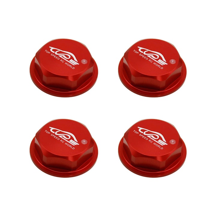 Wheel Nut Red for 1/5 RC Hpi Baja 5B 5T 5SC Rovan King Motor redcat car TOP Speed RC World