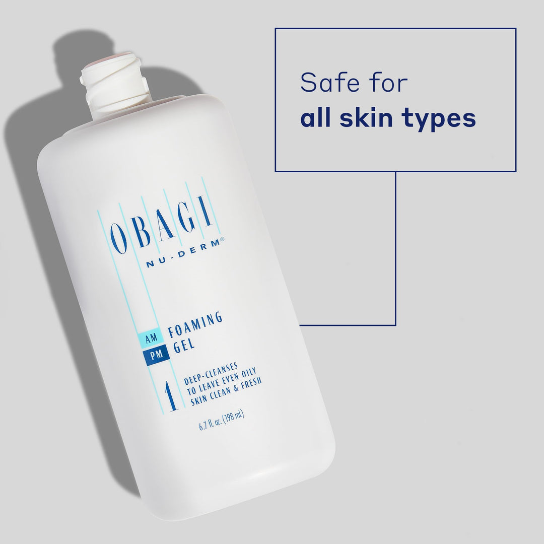 Nu Derm Foaming Gel Deep Cleanses
