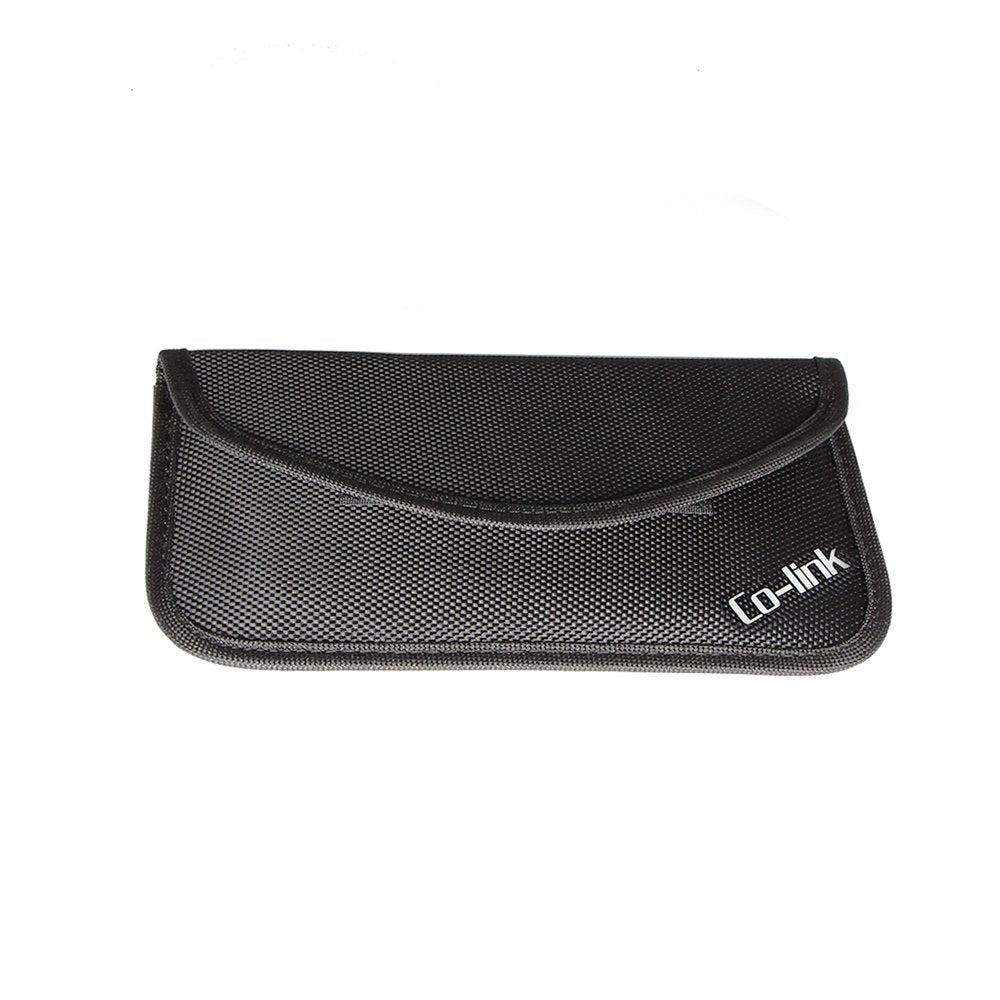 Cell Phone Anti-tracking Anti-spying GPS Rfid Signal Blocker Pouch Case Bag Handset Function Bag (Black)