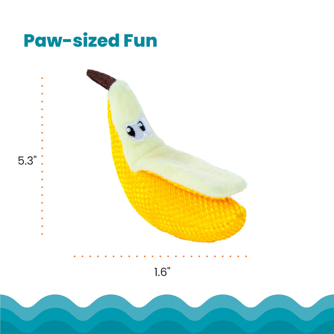 Catstages Dental Banana Catnip Cat Chew Toy