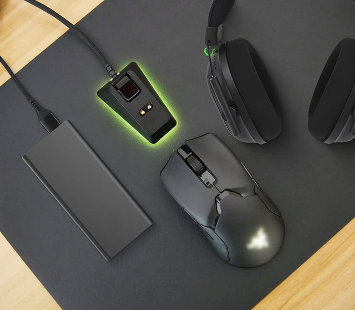 Braided USB Fast Charger Cord Fits for Razer Viper Ultimate/Naga Pro 20000 DPI/DeathAdder V2 pro/Razer Basilisk Gaming Mice,4.9Ft Charging Cord for Razer Wireless Gaming Mouse Charging Dock