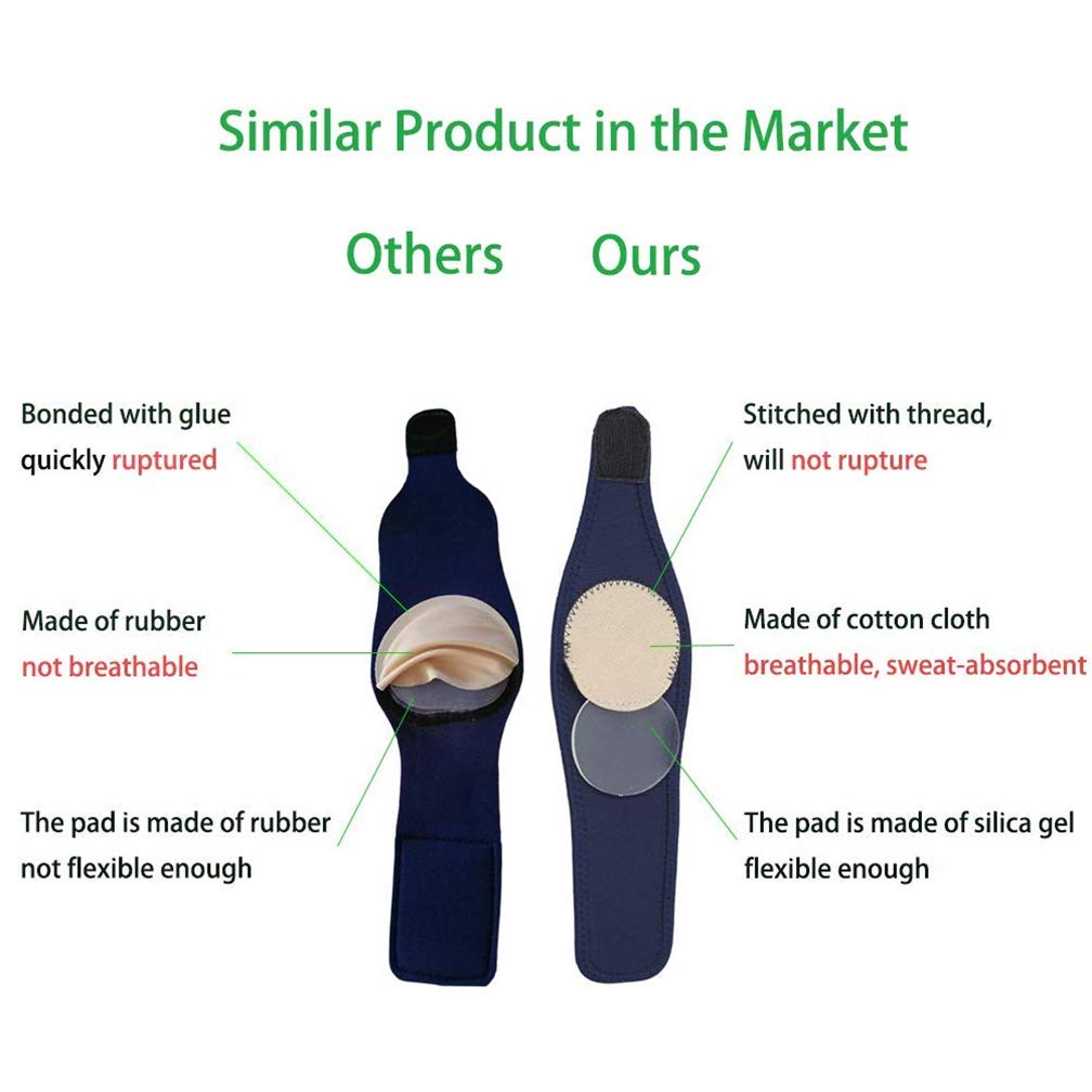 Arch Support Elastic Bandage, 2pcs Orthotic Insole Slee