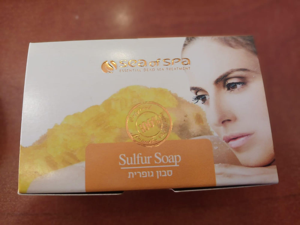 Dead Sea Minerals Sulphur soap Acne Psoriasis Care