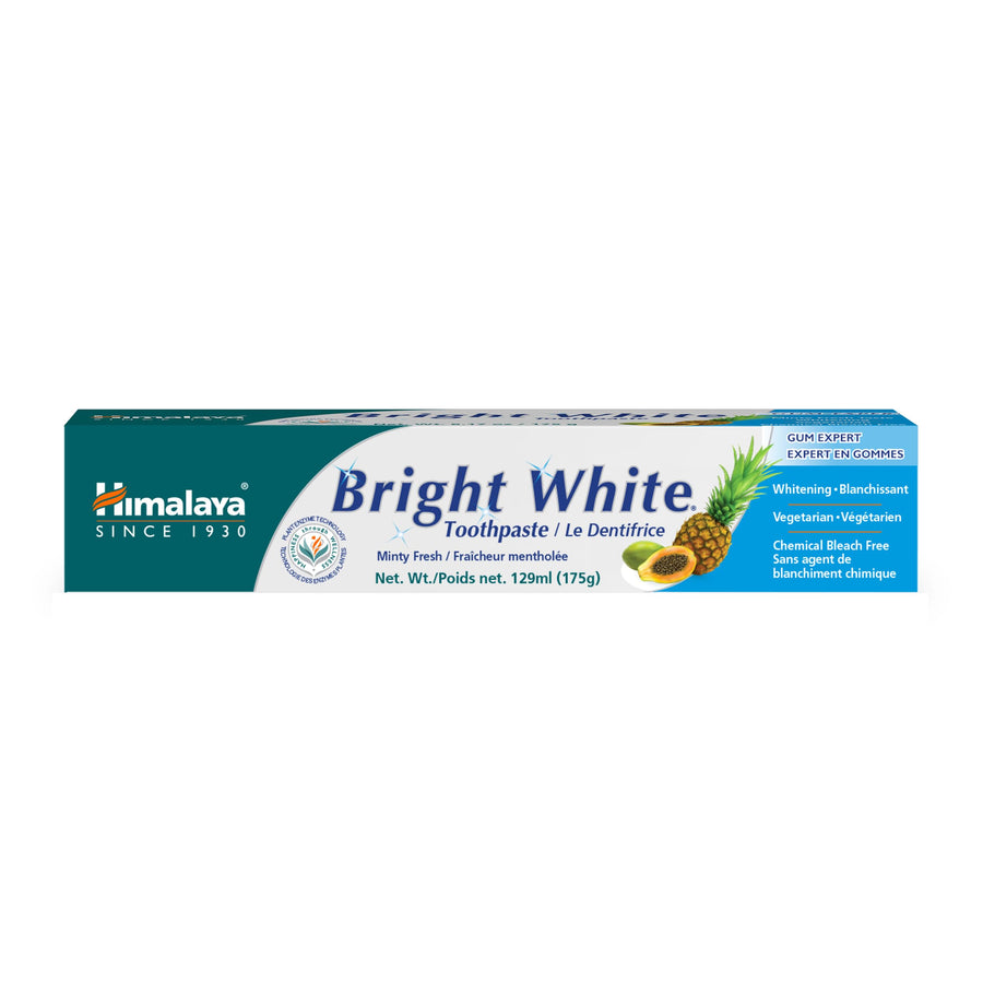 Himalaya Bright White Toothpaste 175g (2 Pack)