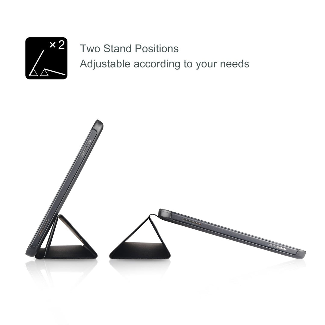 Slim Case for Galaxy Tab A 10.1 2016 SM-T580 T585 T587, Smart Cover Stand Folio Case for Galaxy Tab A 10.1 Inch Tablet -Black