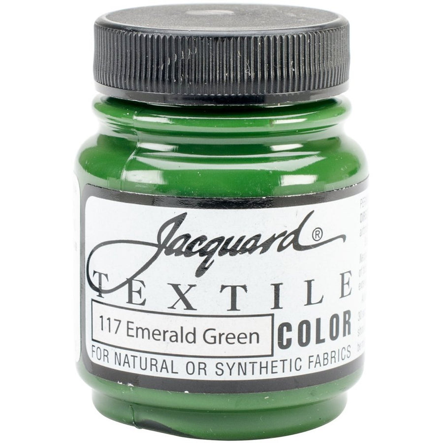 Jacquard Products Emerald -Textile Color Paint, Acrylic