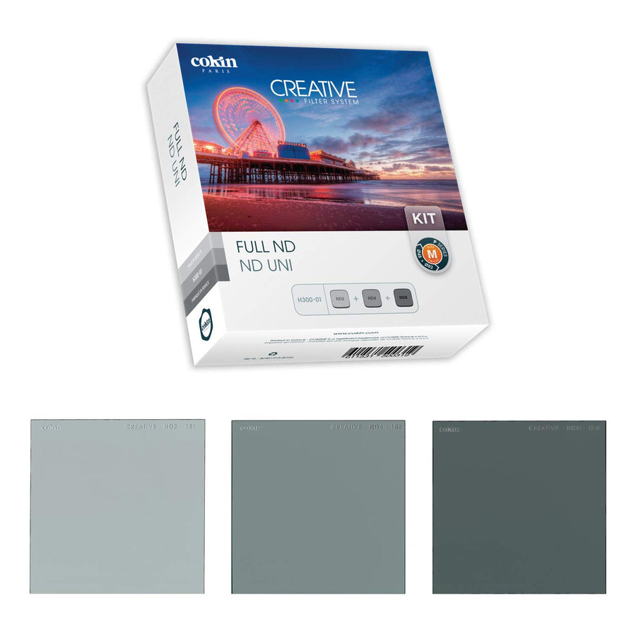 Cokin Square Filter Full ND Creative Kit - Includes ND2