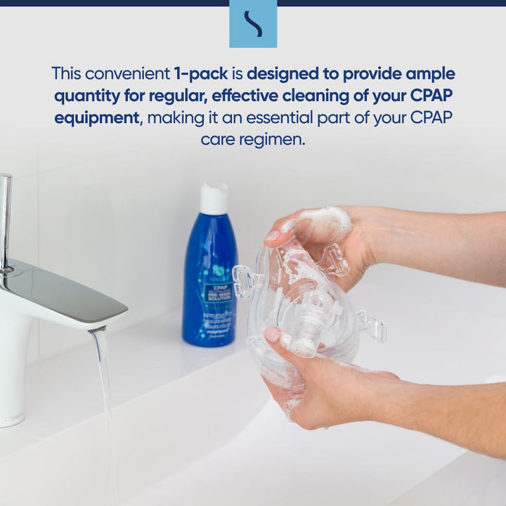 CPAP Soap Cleaner by Snugell (1-Pack 8.4oz) - Fresh Cit