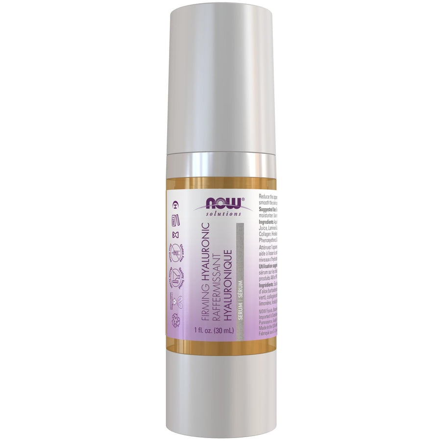 Solutions, Hyaluronic Acid Firming Serum, Naturally Reduces Appearance of Fine Lines, 1-Ounce