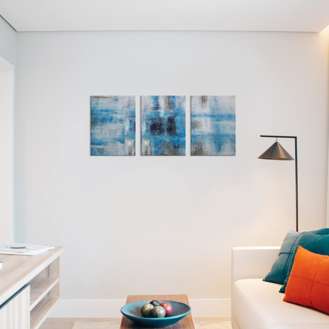 Minimalist Canvas Wall Art, plant Green Leaf Tropical Succulent Painting Artwork Picture for Bedroom Bathroom Office Home Wall Decorations