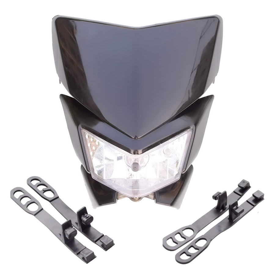 GOOFIT 12V 35W Motorcycle Headlight Head Lamp Led Light
