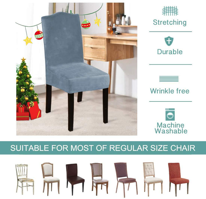Turquoize Dining Chair Covers Stretch Chair Covers for 