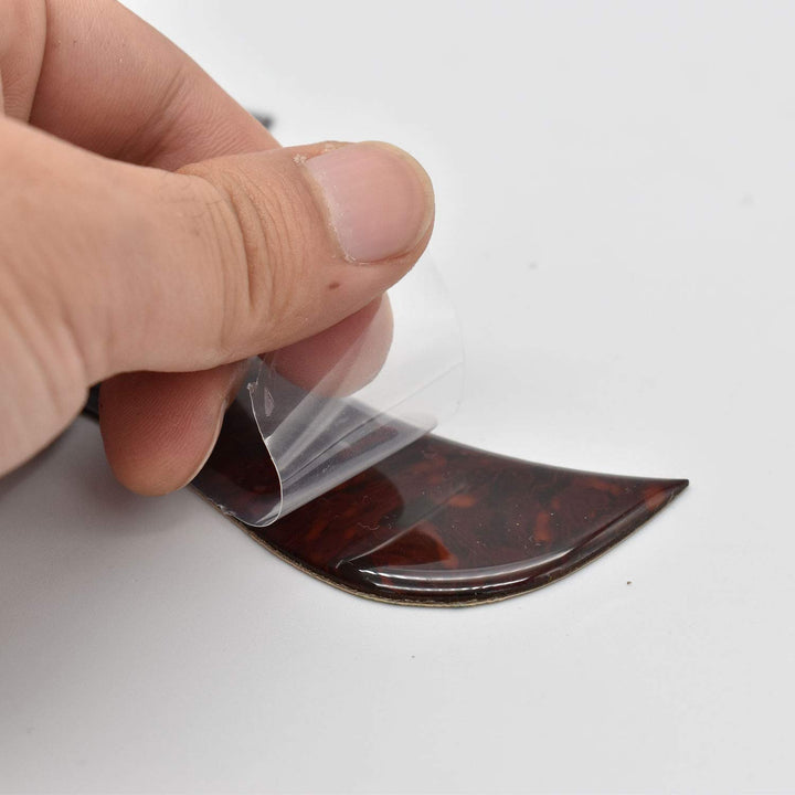 Vencetmat Acoustic Guitar PickGuard, Beveled Edge, Thickening, Fit for Taylor Acoustic Guitar-Coffee