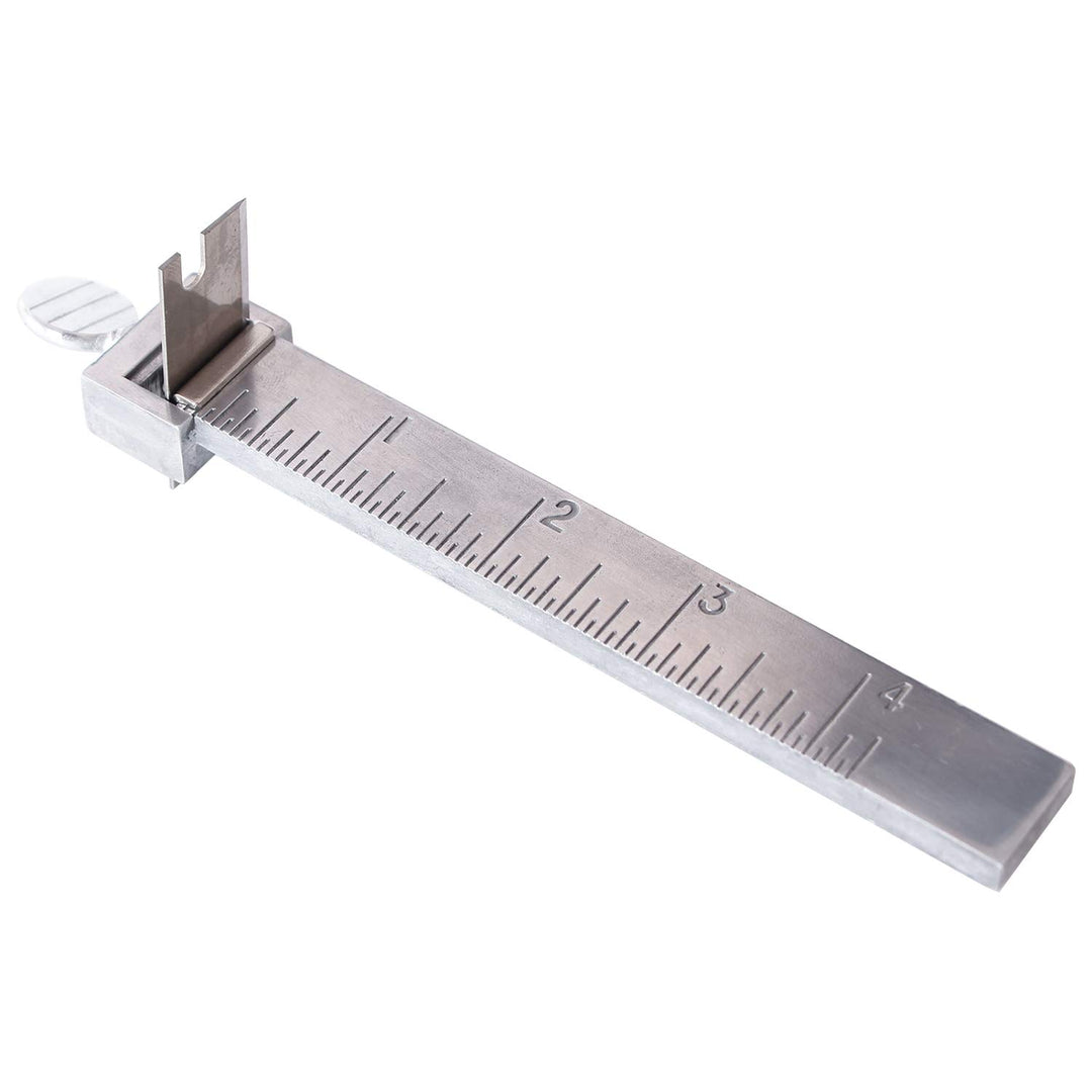 Aluminum Alloy Strip and Strap Leather Belt Cutter Leather Hand Cutting Tool with 3 Blades