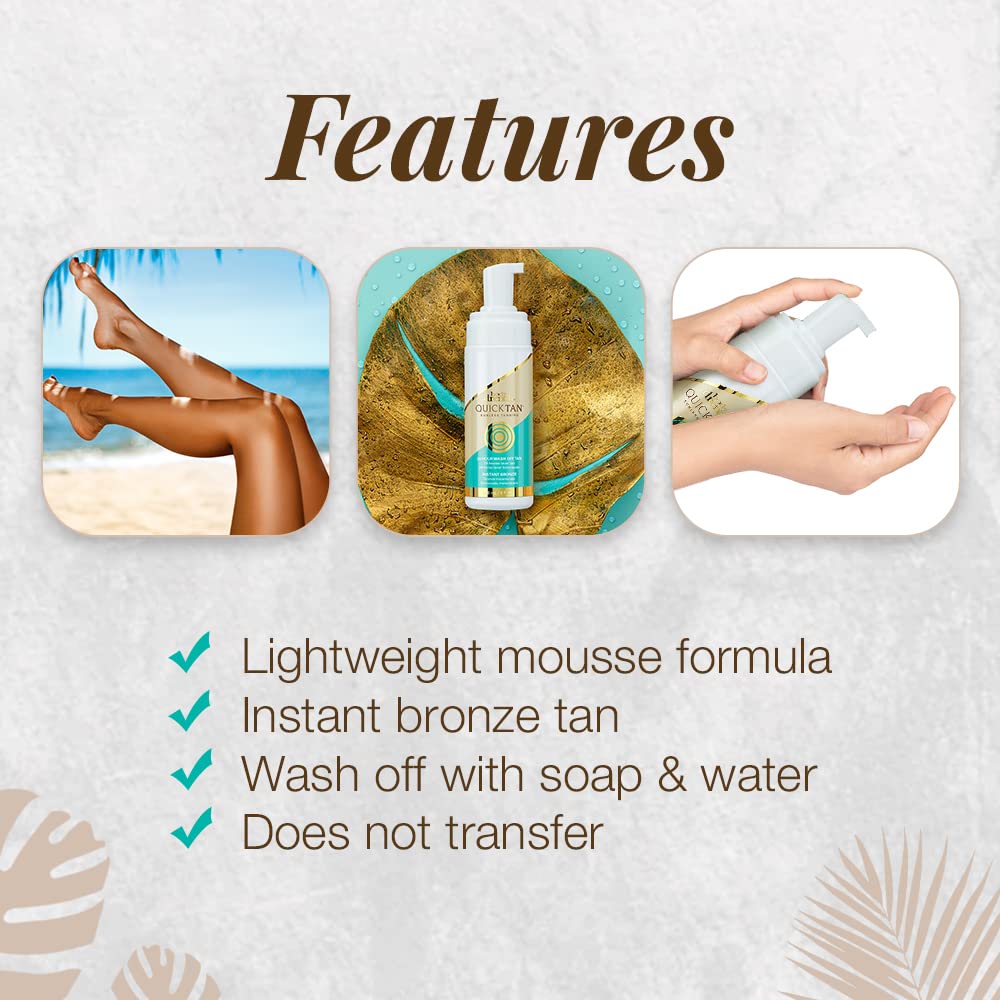 Quick Tan Sunless Tanning ââ‚¬â€œ 24-Hour Wash Off Tan, 6 fl oz