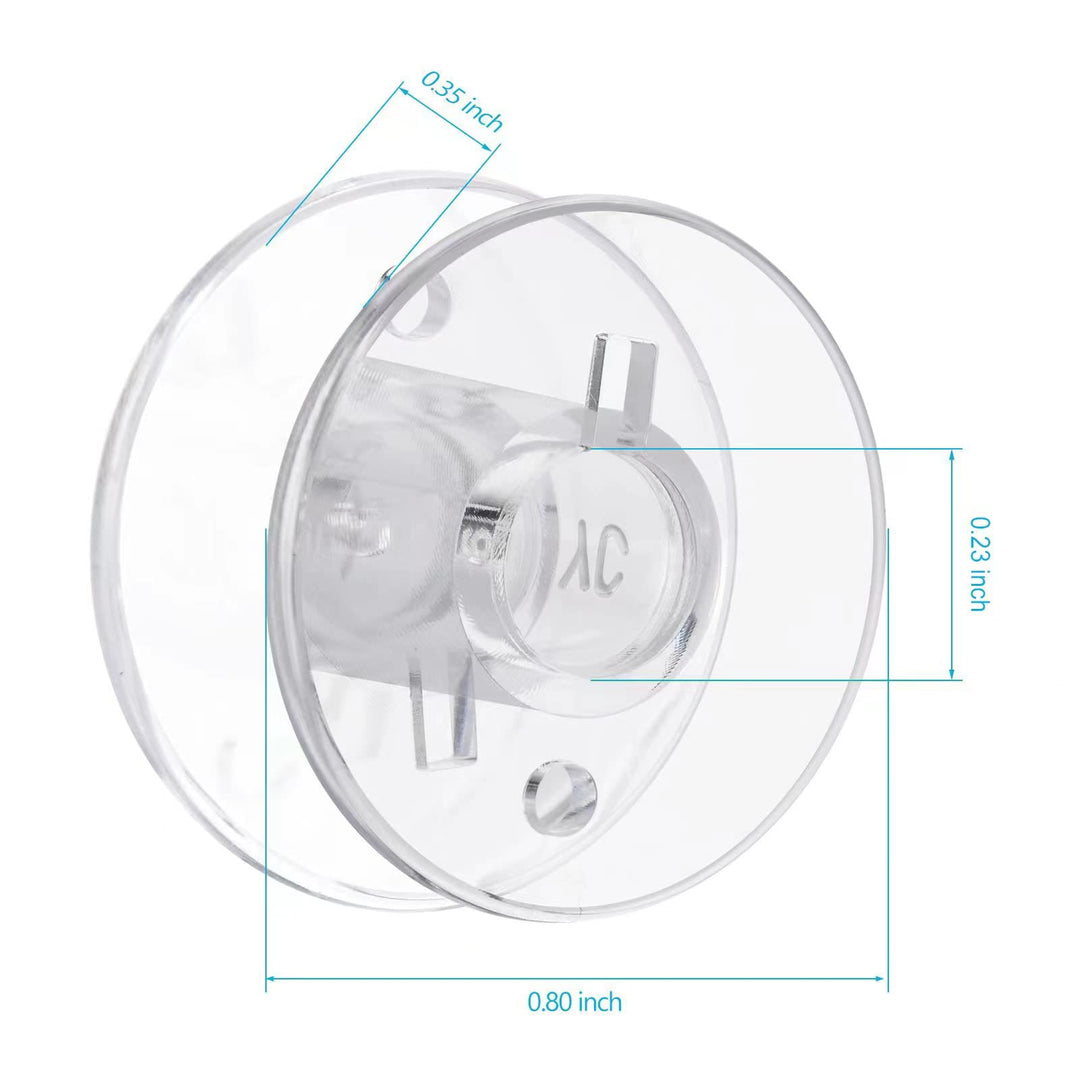 50 pcs Bobbins for Sewing Machine- , Sa156 Bobbin, 15j bobbins, Bobbins Class 15, Sewing Machine Bobbins,Sewing Accessories, Plastic Bobbins(50 pcs)