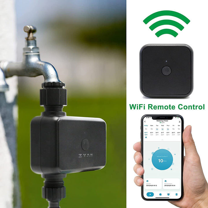 Smart Water Timer with WIFI Hub, Sprinkler Timer Compat