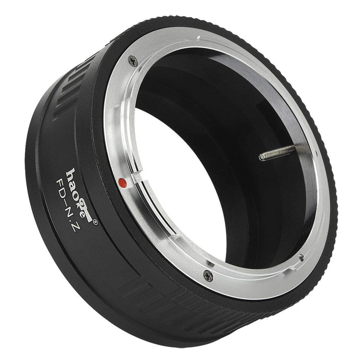 Haoge Manual Lens Mount Adapter for Canon FD Lens to Ni