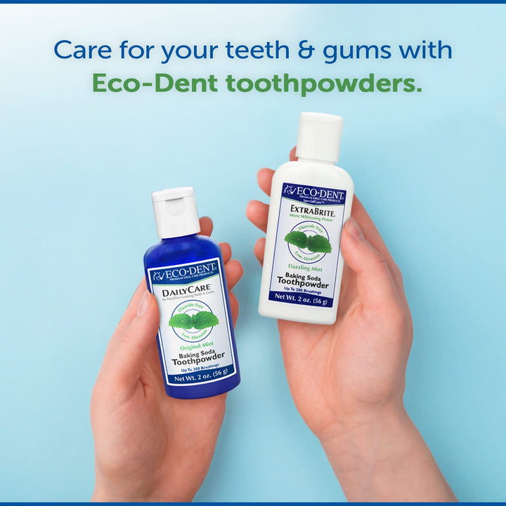 Eco-Dent Daily Care Baking Powder Toothpowder, Original